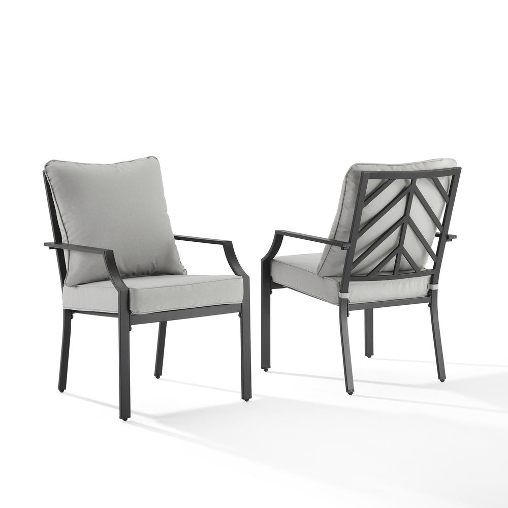 Otto 2Pc Outdoor Dining Chair Set