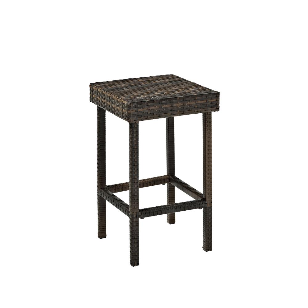 Palm Harbor 2Pc Wicker Counter Height Outdoor Bar Stool Set