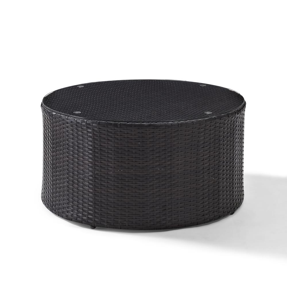 Catalina Wicker Outdoor Round Coffee Table