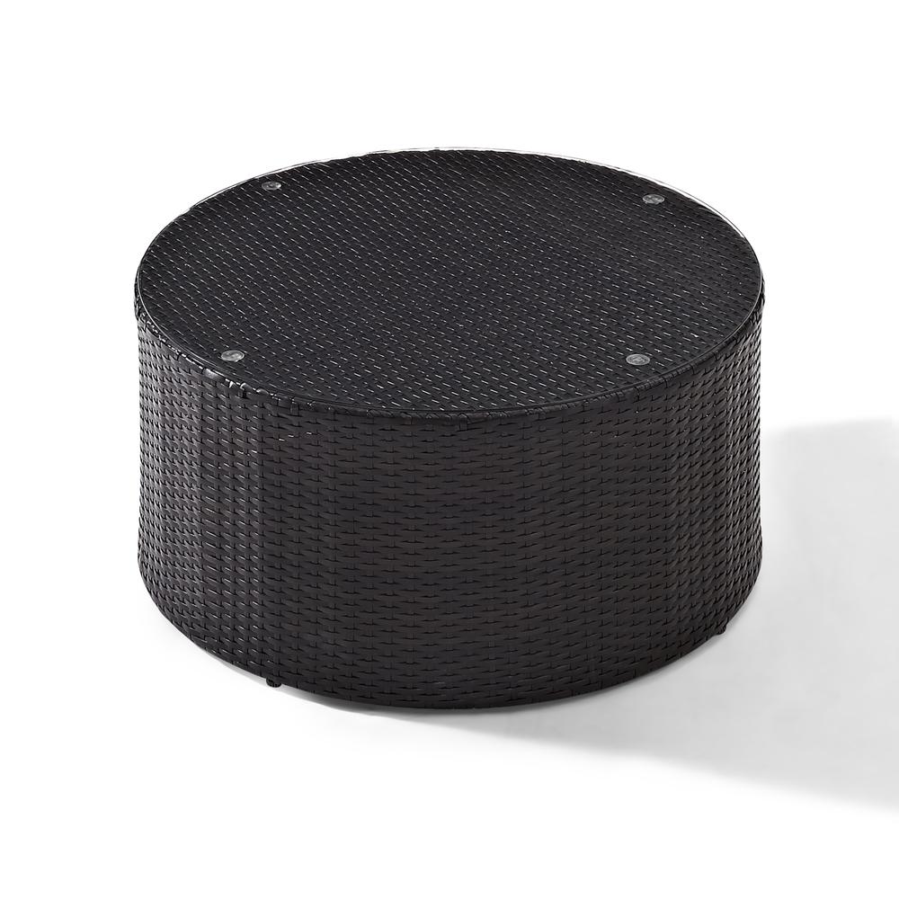 Catalina Wicker Outdoor Round Coffee Table