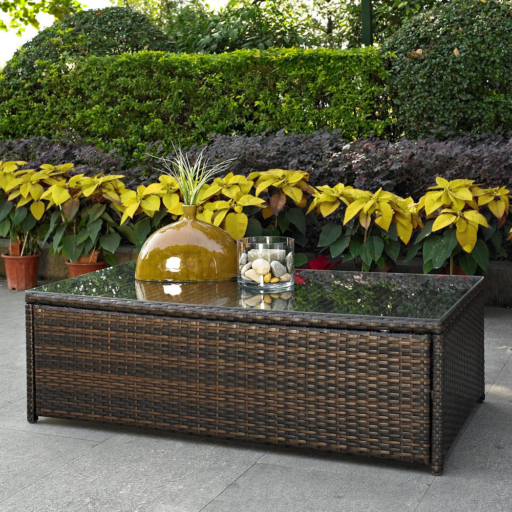 Palm Harbor Wicker Outdoor Coffee Table