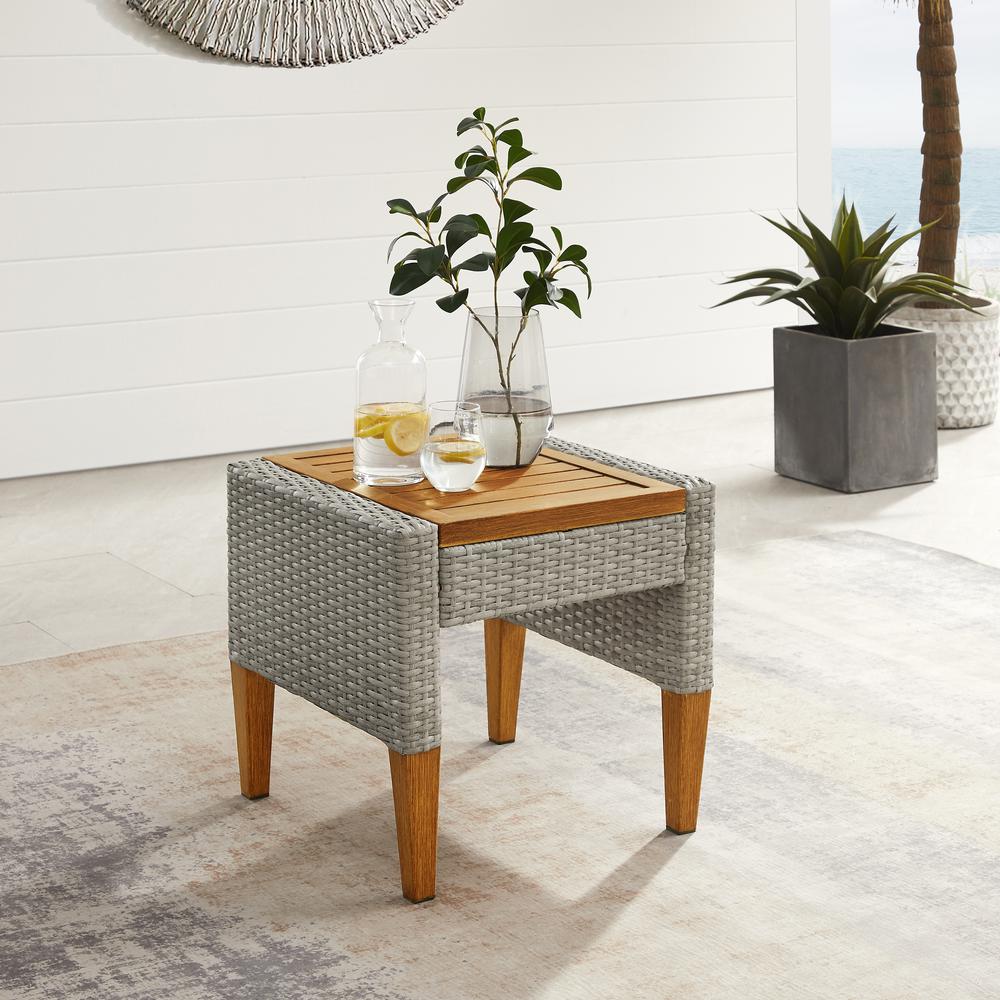 Capella Wicker Outdoor Side Table