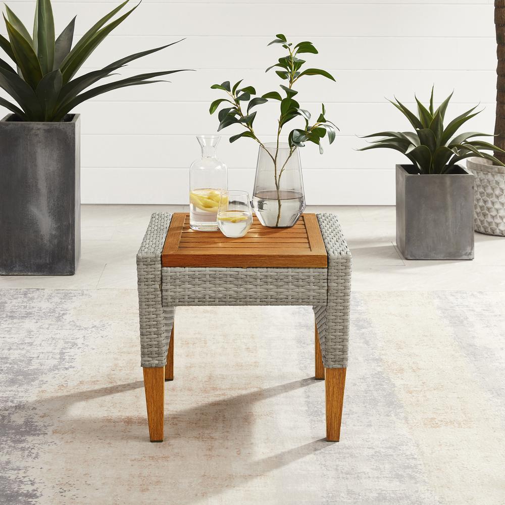 Capella Wicker Outdoor Side Table