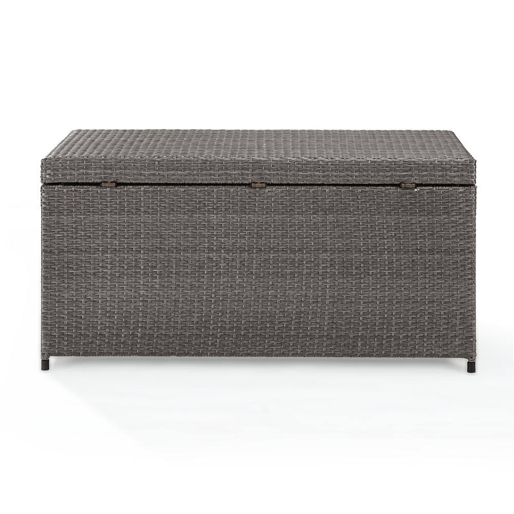 Palm Harbor Wicker Outdoor Storage Box