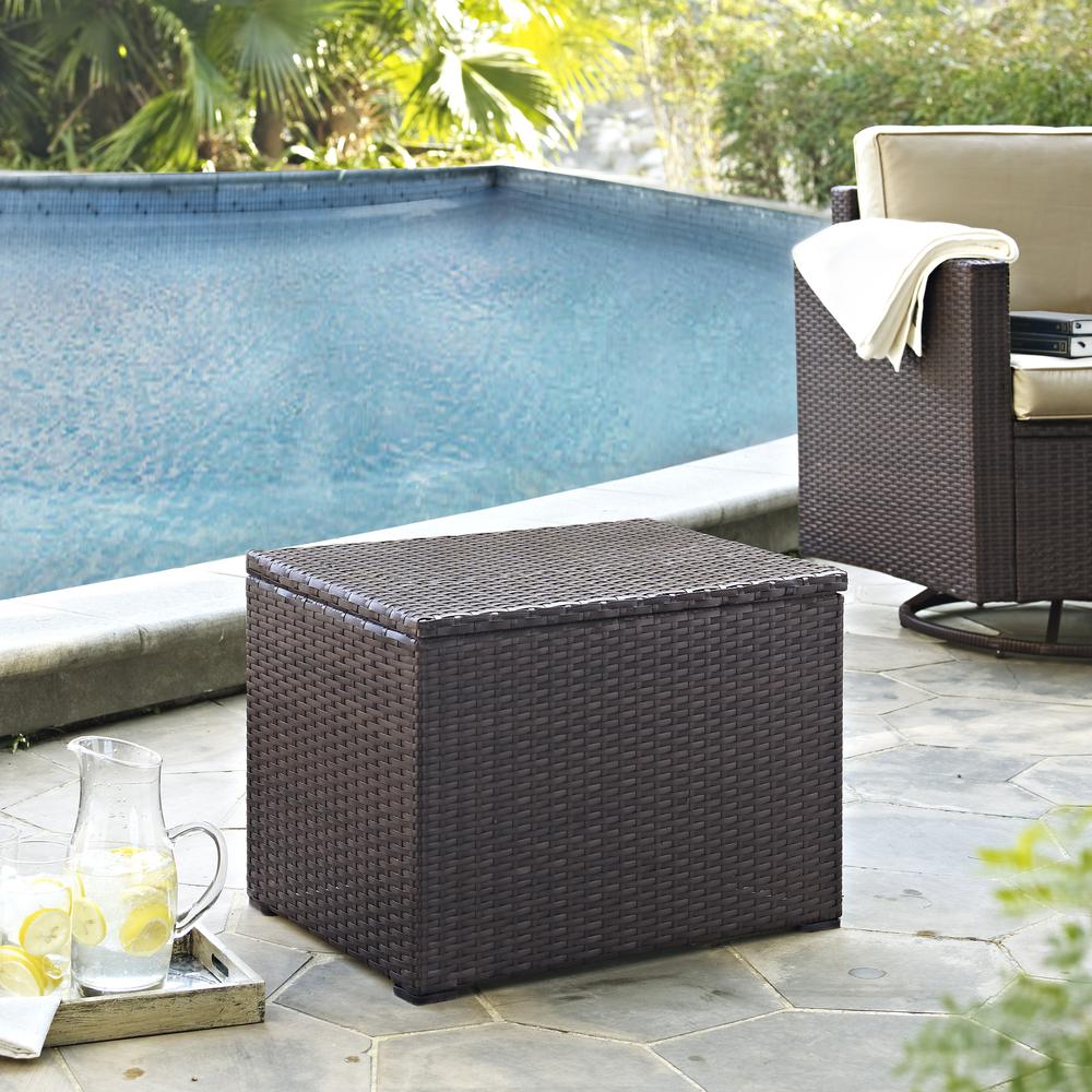 Palm Harbor Wicker Outdoor Cooler