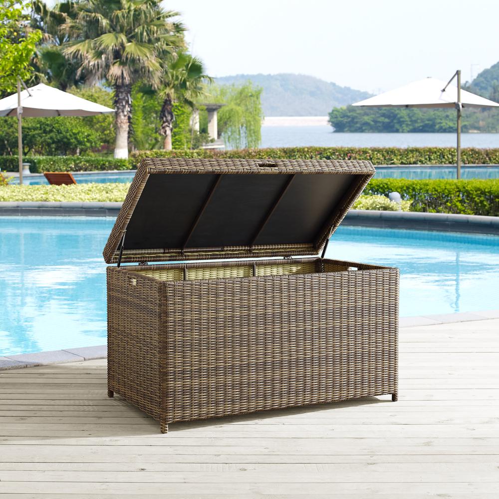 Bradenton Wicker Outdoor Storage Box