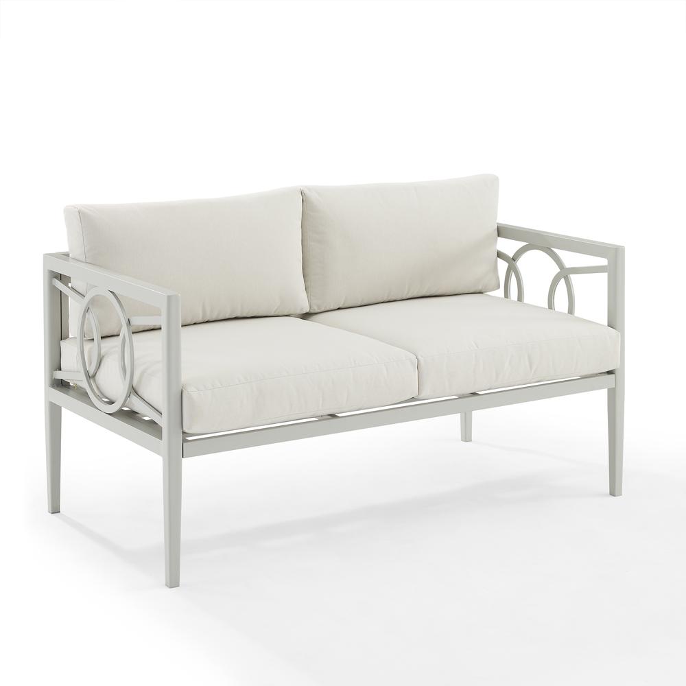 Ashford 2Pc Outdoor Loveseat Patio Furniture Set