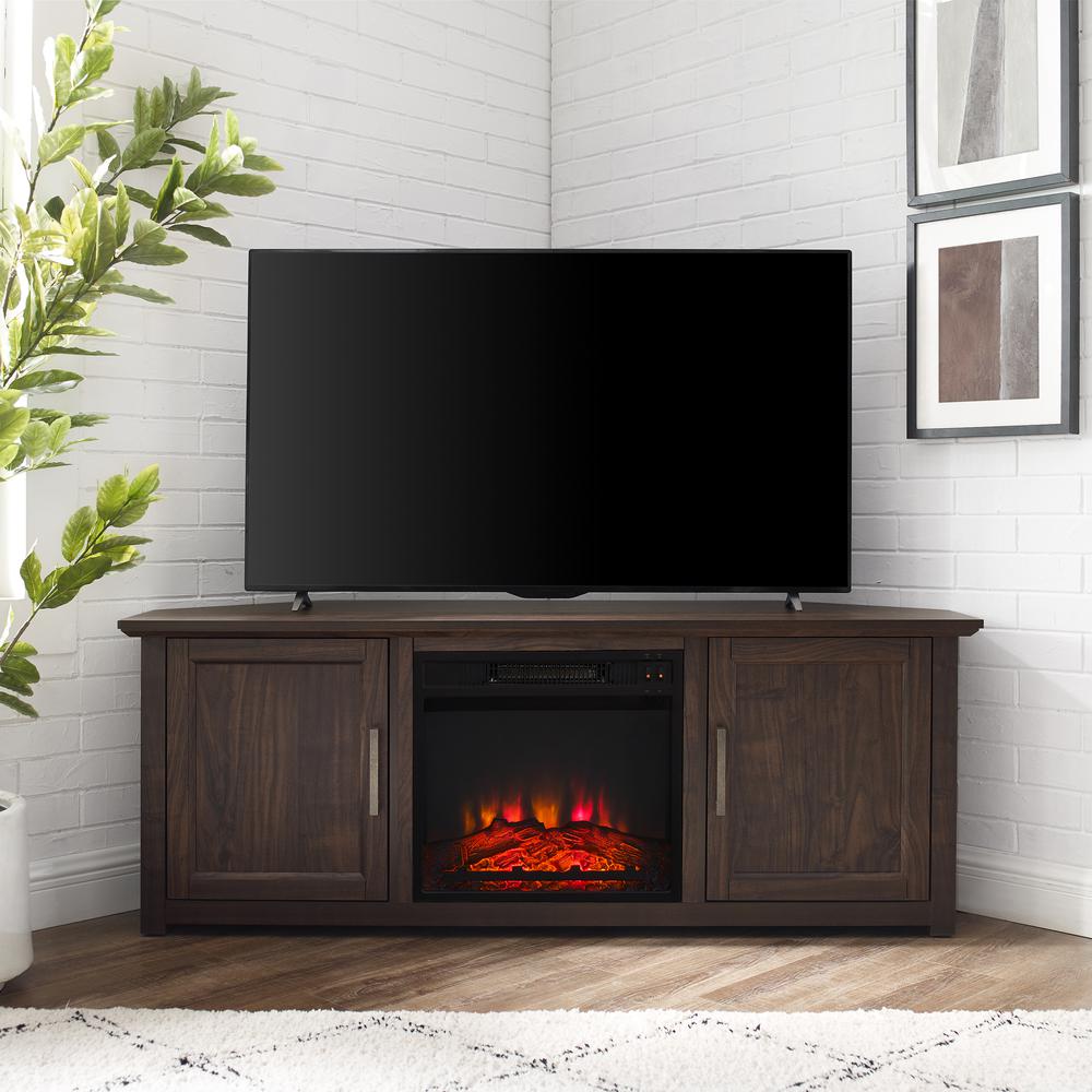 Camden Corner Fireplace Tv Stand For 65+ Inch Tv