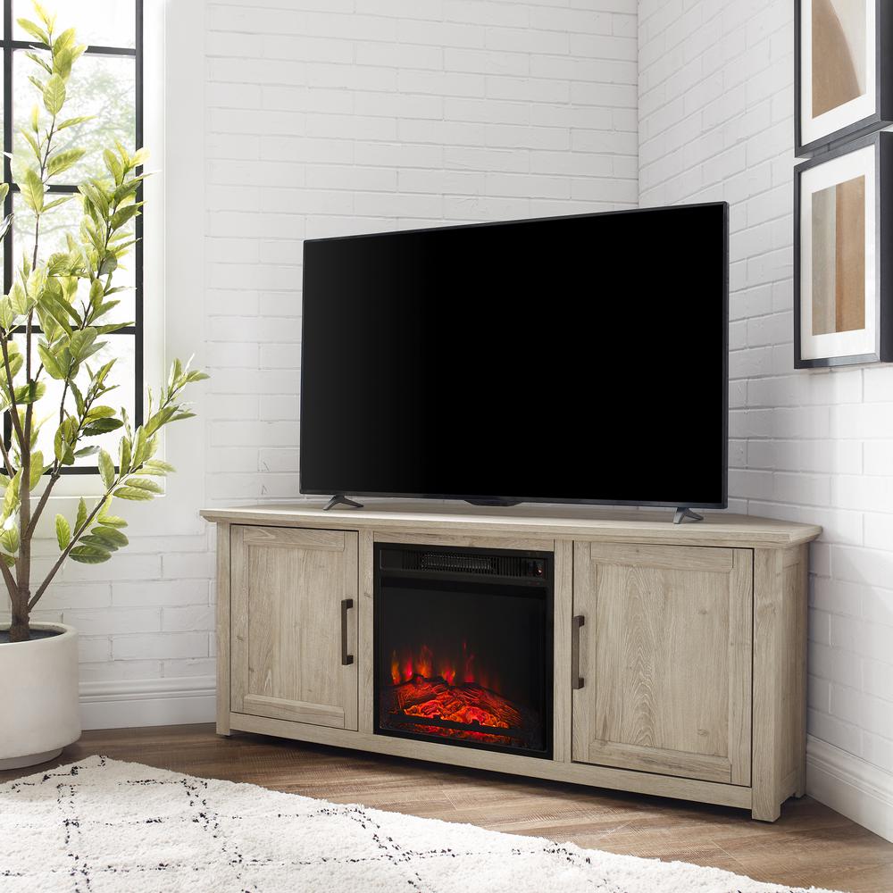 Camden Corner Fireplace Tv Stand For 65+ Inch Tv