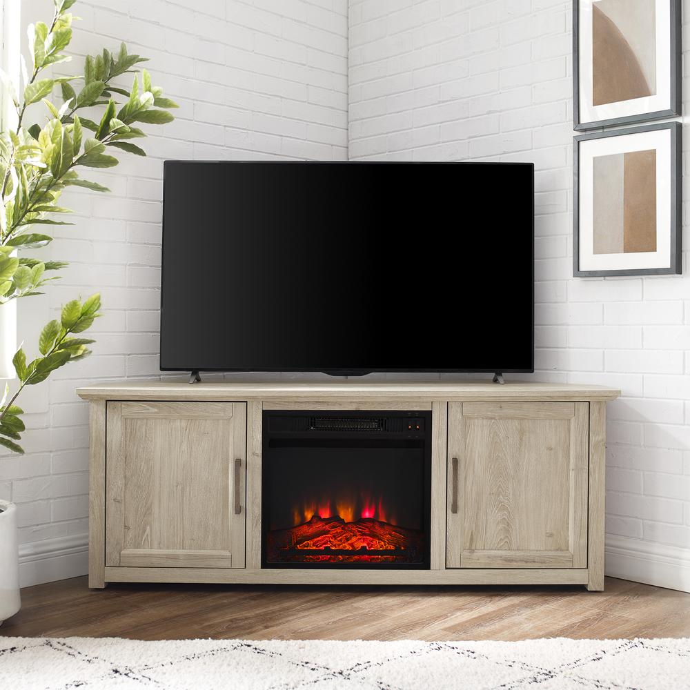 Camden Corner Fireplace Tv Stand For 65+ Inch Tv