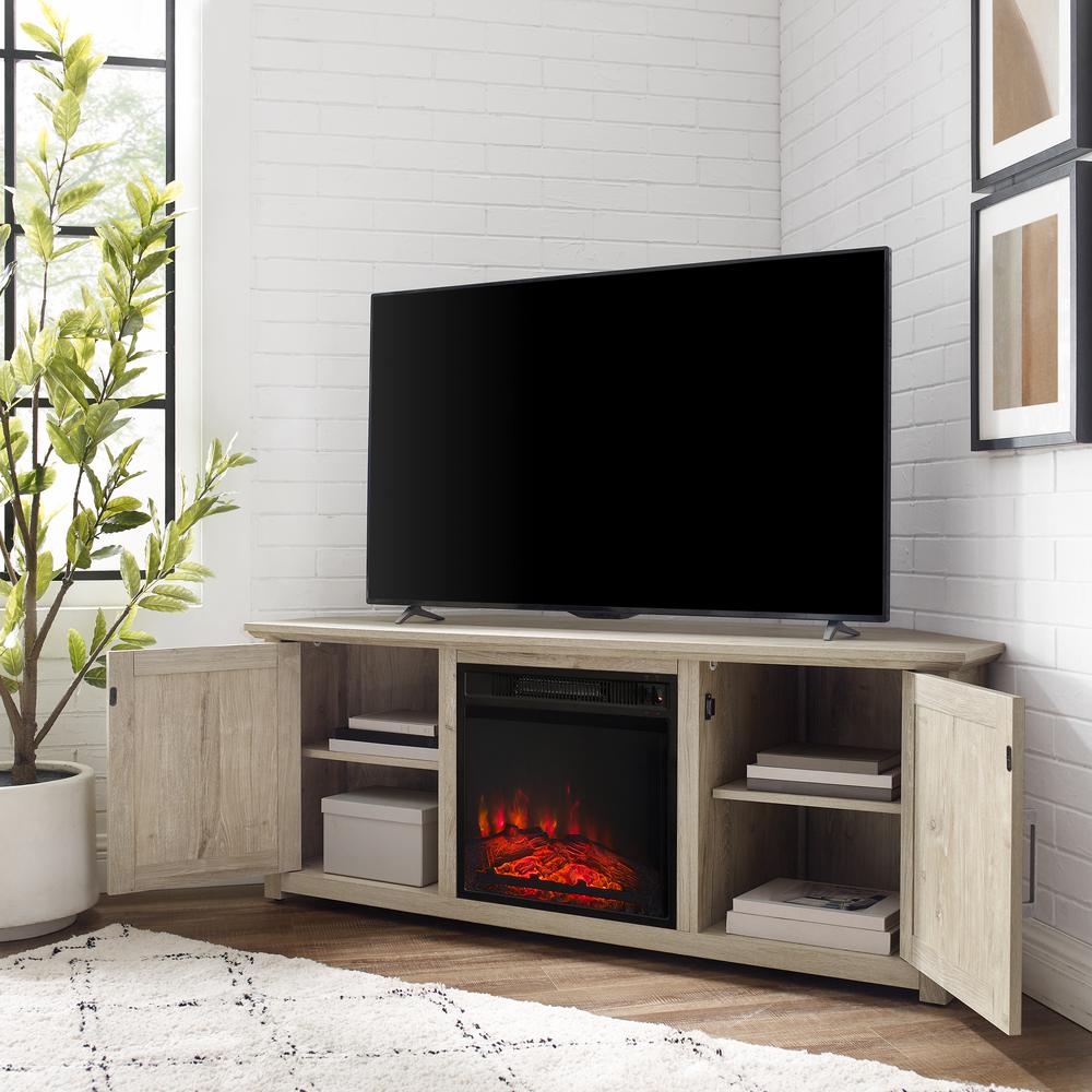 Camden Corner Fireplace Tv Stand For 65+ Inch Tv