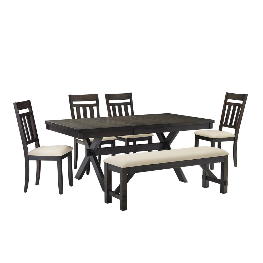 Hayden 6-Piece Dining Table Set For 7