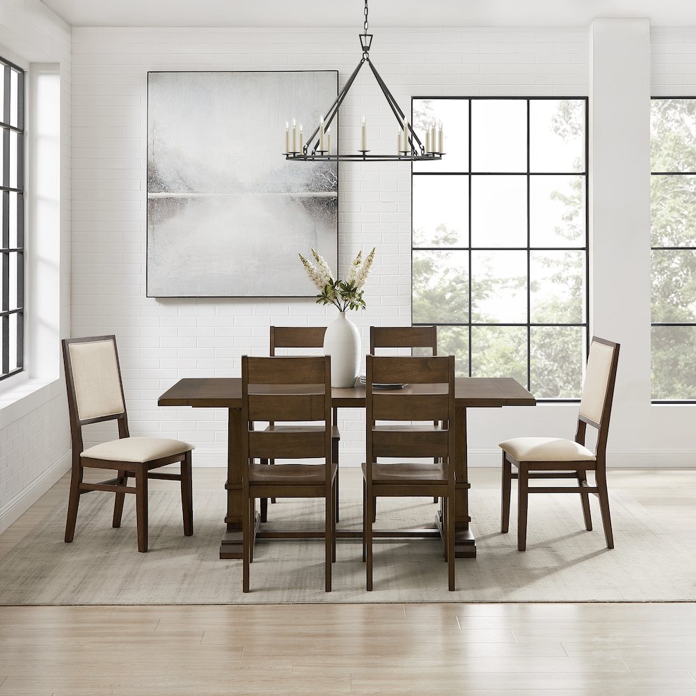 Joanna 7-Piece Dining Table Set For 6