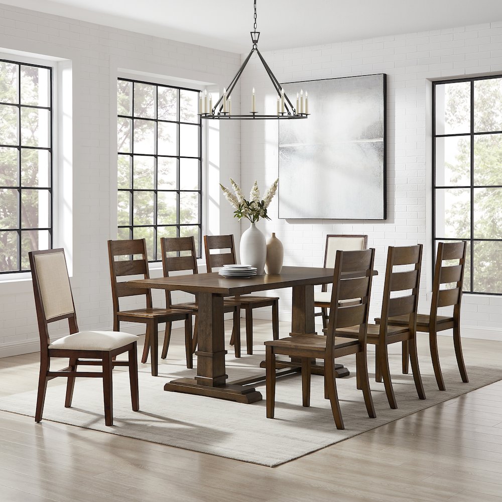 Joanna 9-Piece Dining Table Set For 8