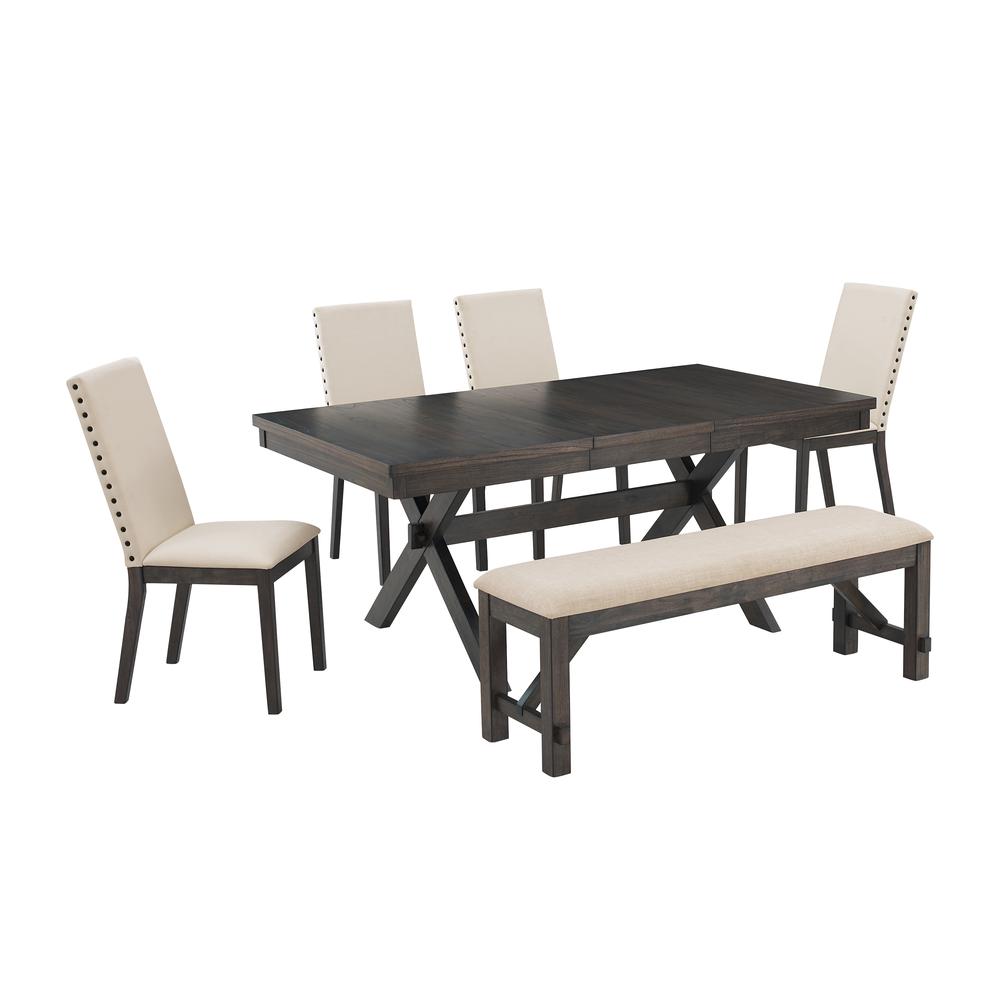 Hayden 6-Piece Dining Table Set For 7
