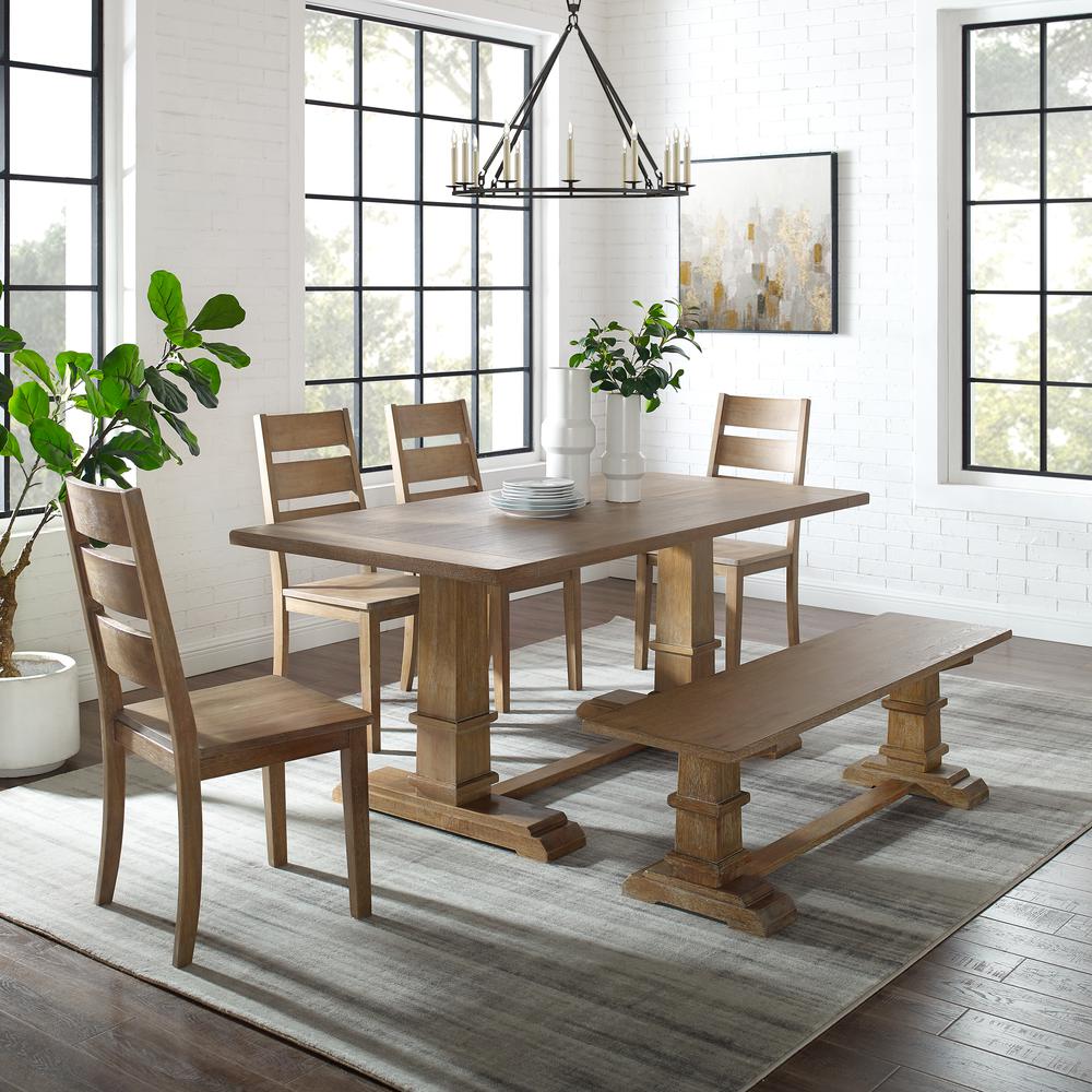 Joanna 6-Piece Dining Table Set For 7
