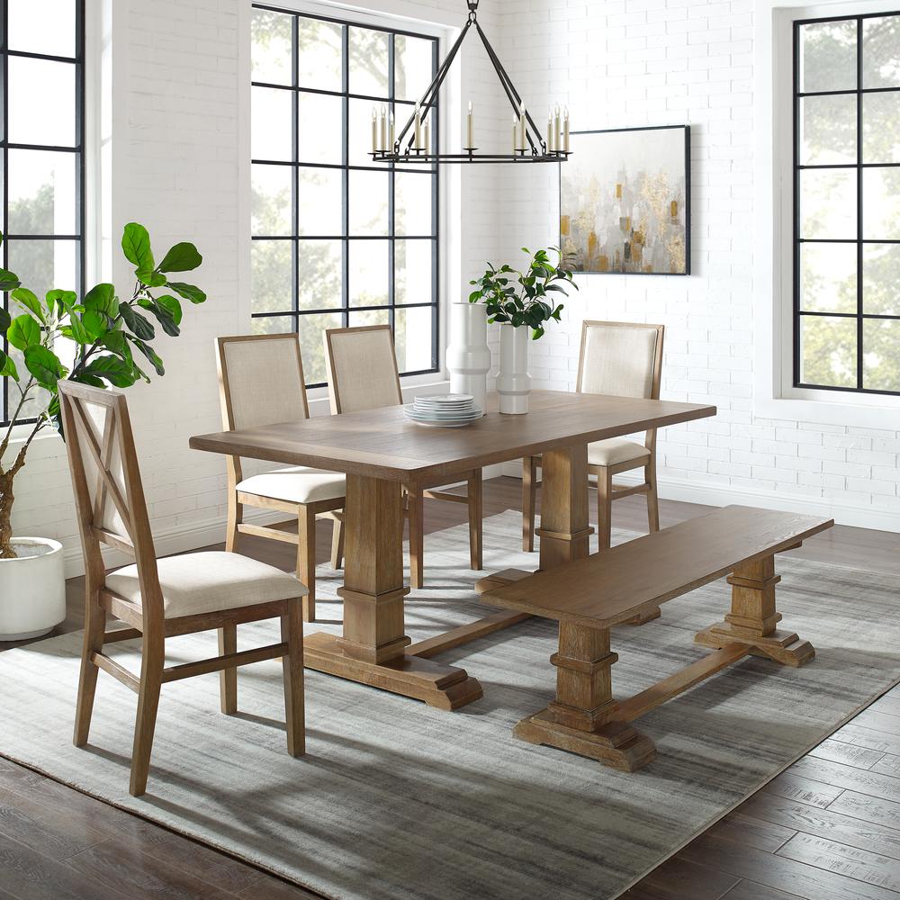 Joanna 6-Piece Dining Table Set For 7