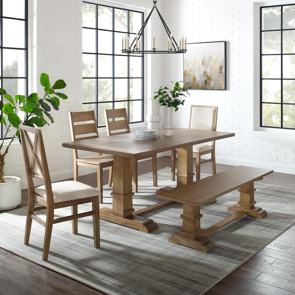 Joanna 6-Piece Dining Table Set For 7