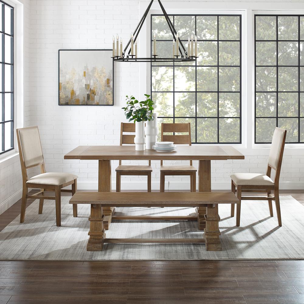 Joanna 6-Piece Dining Table Set For 7