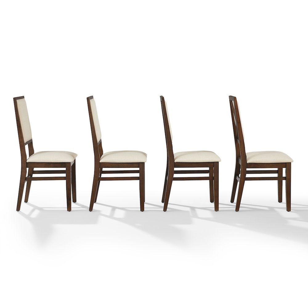 Joanna 4-Piece Upholstered Back Dining Chair Set