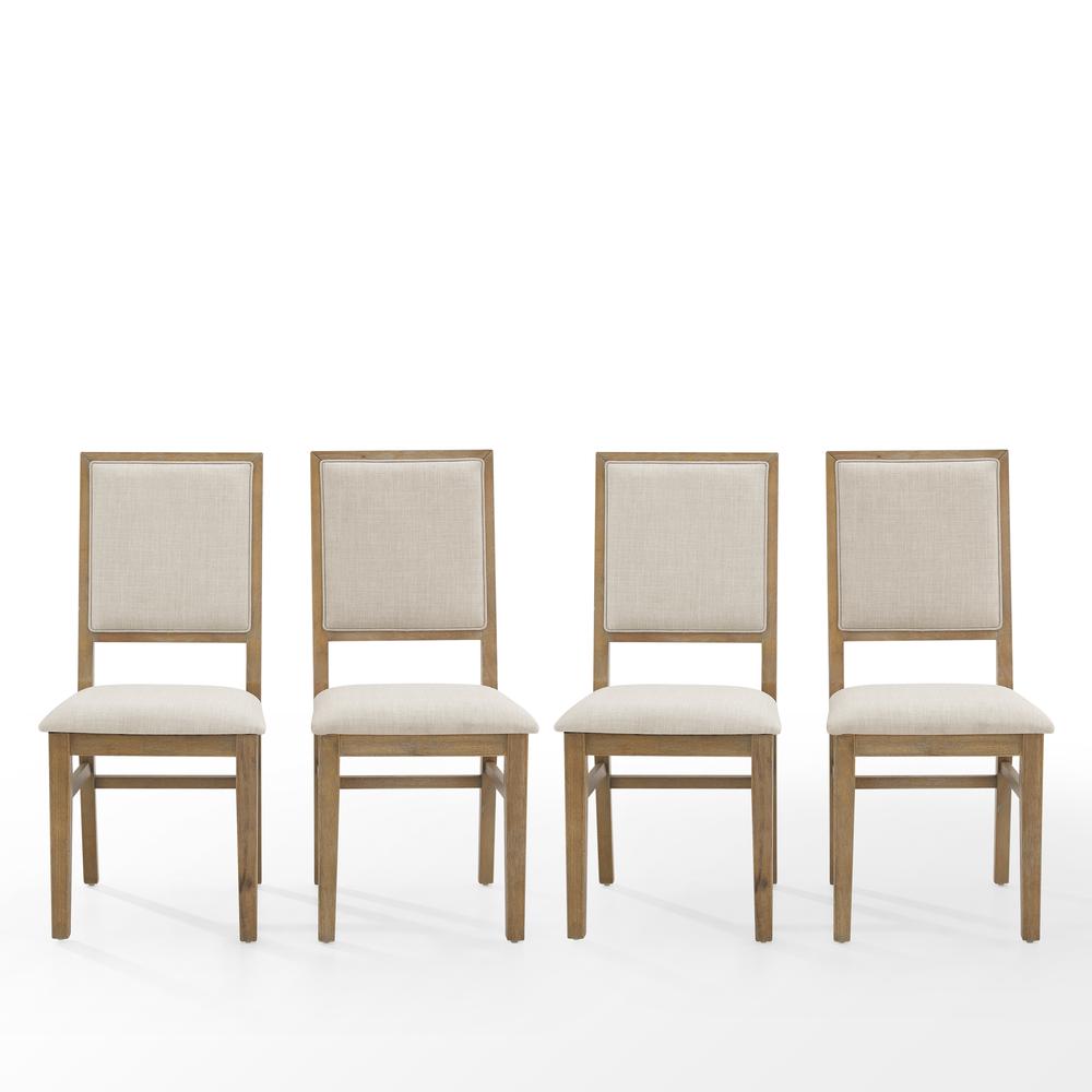 Joanna 4-Piece Upholstered Back Dining Chair Set