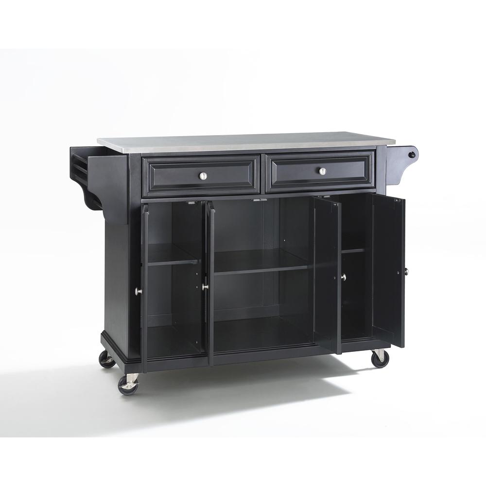Full Size Stainless Steel Top Kitchen Cart