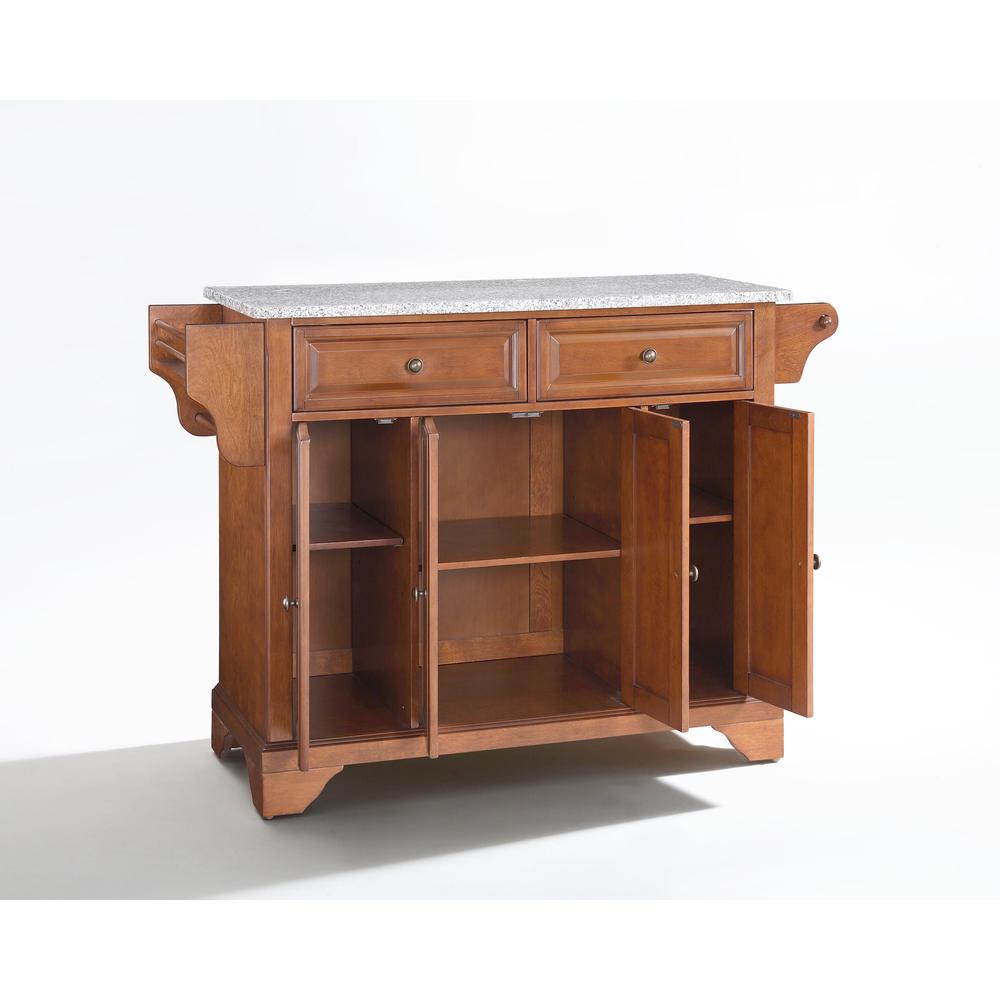 Lafayette Granite Top Full Size Kitchen Island/Cart