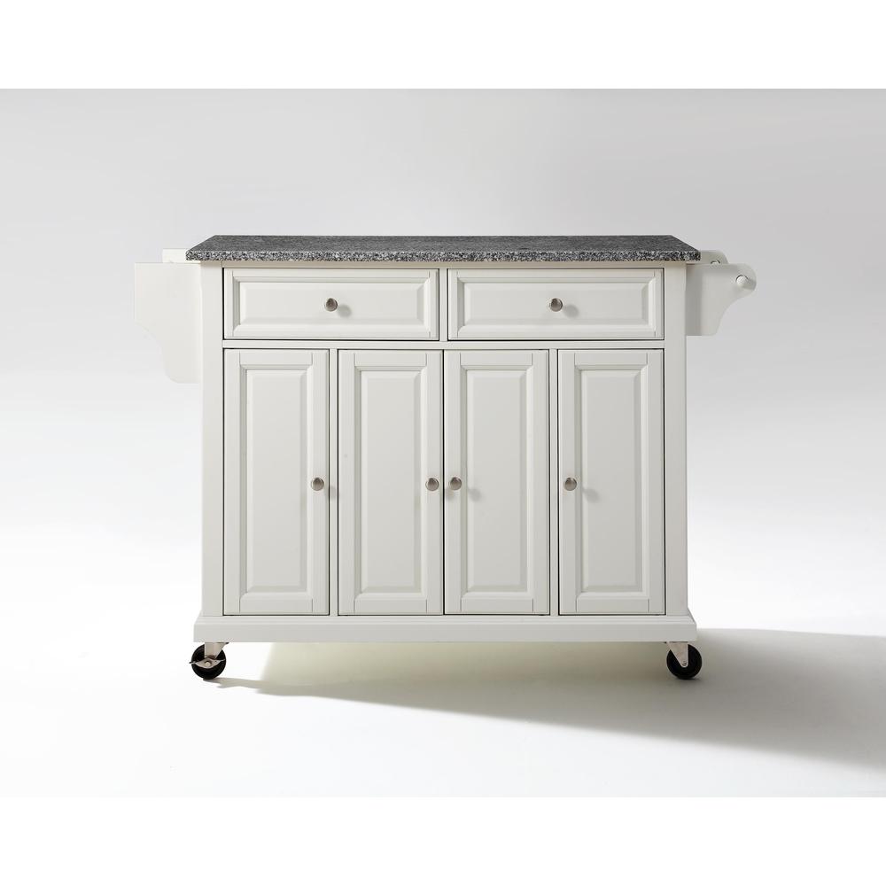 Full Size Granite Top Kitchen Cart