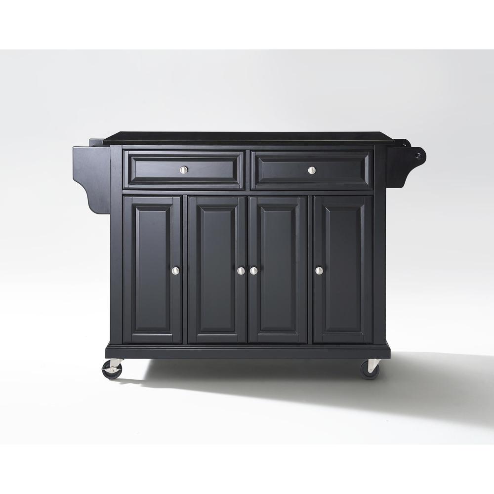 Full Size Granite Top Kitchen Cart