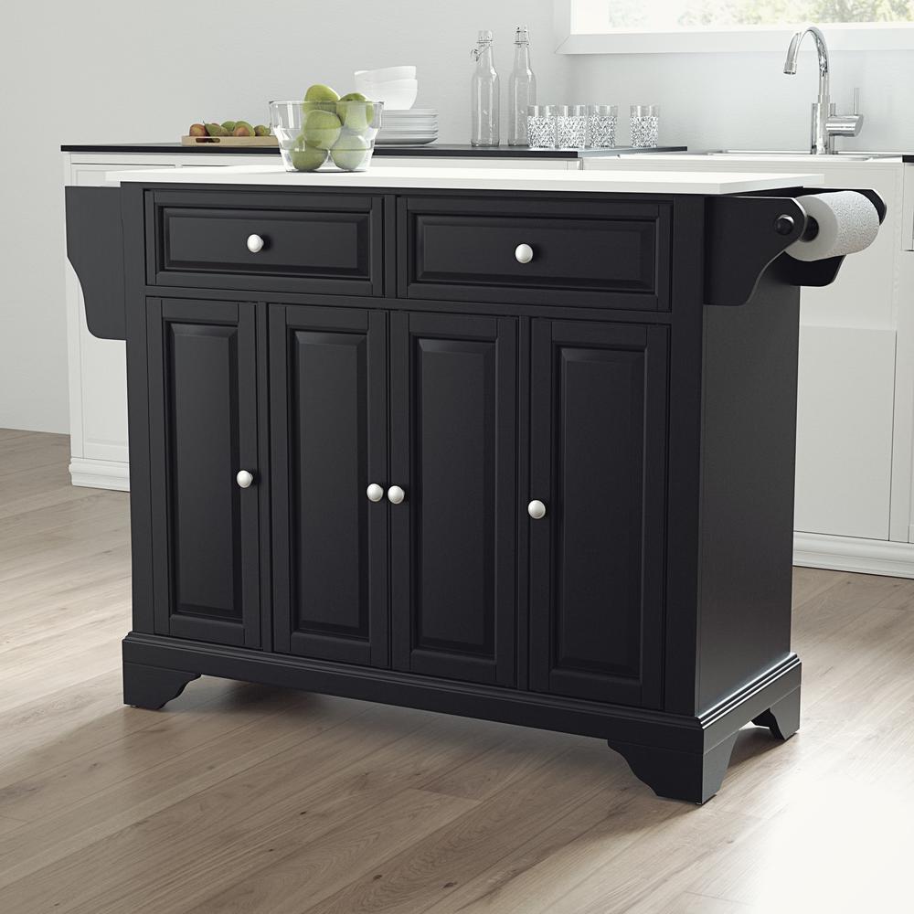 Lafayette Stone Top Full Size Kitchen Island/Cart