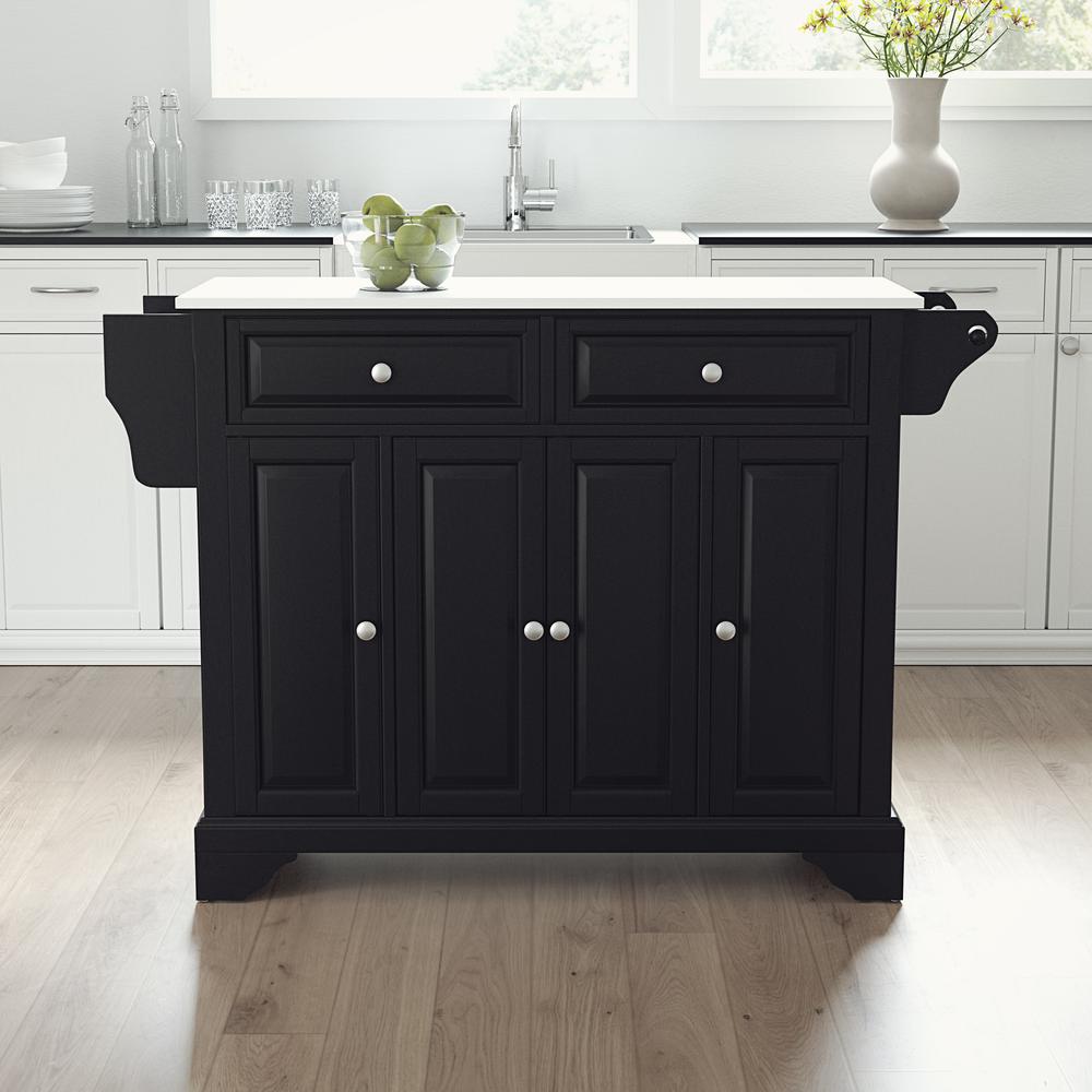 Lafayette Stone Top Full Size Kitchen Island/Cart