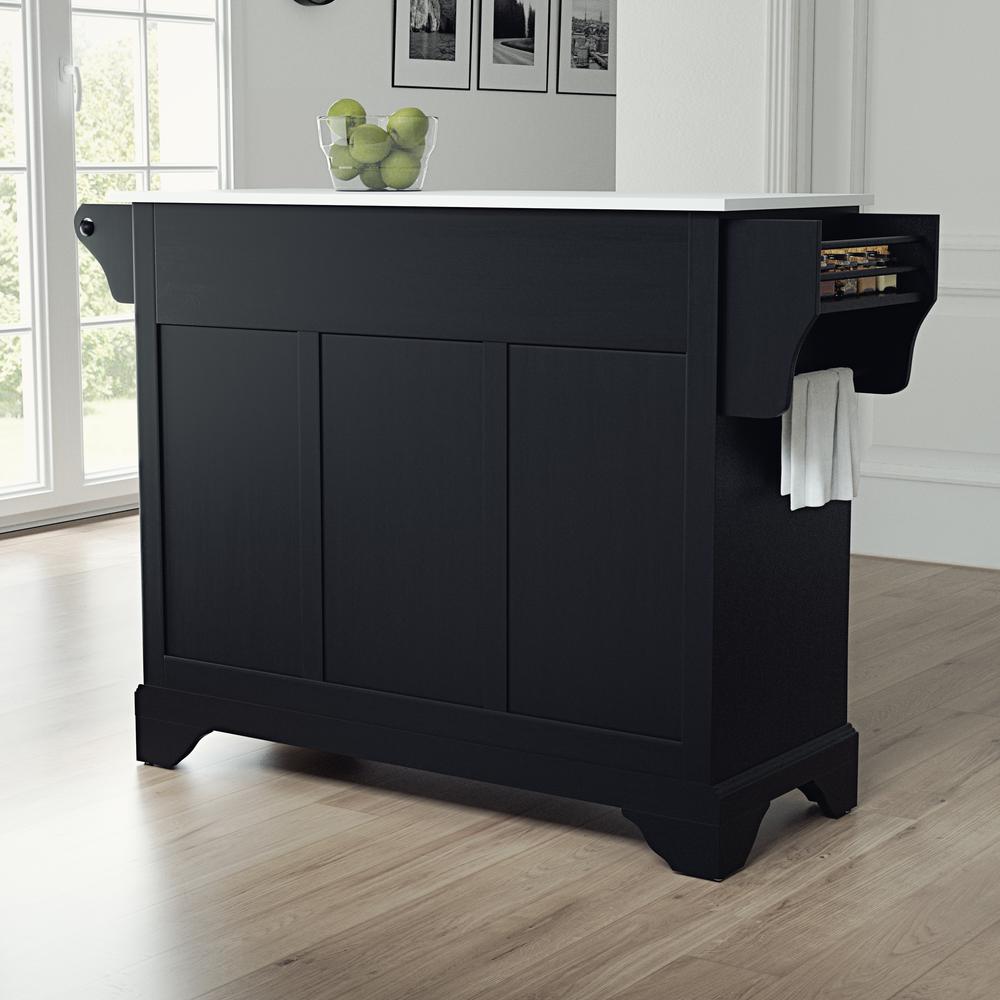 Lafayette Stone Top Full Size Kitchen Island/Cart