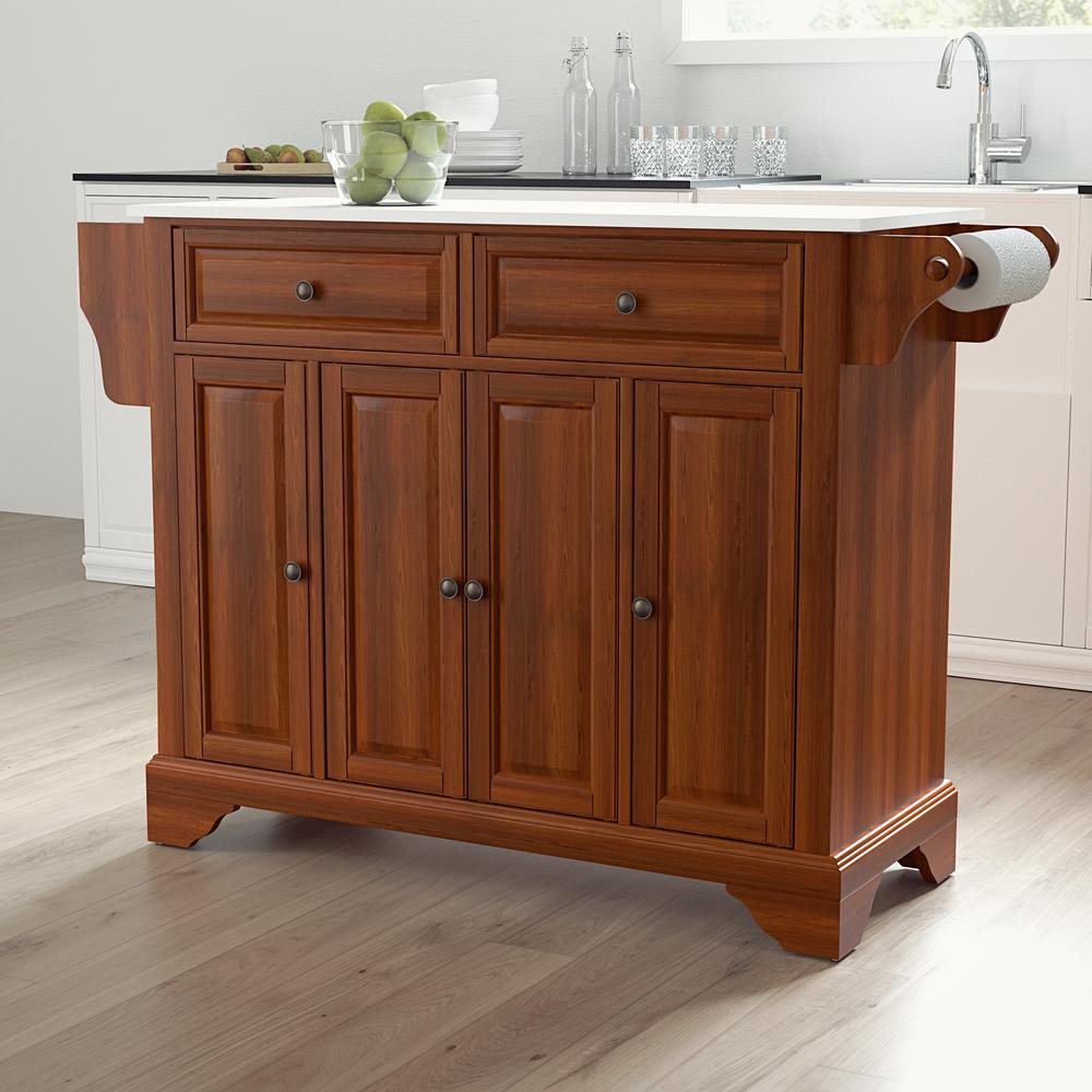 Lafayette Stone Top Full Size Kitchen Island/Cart