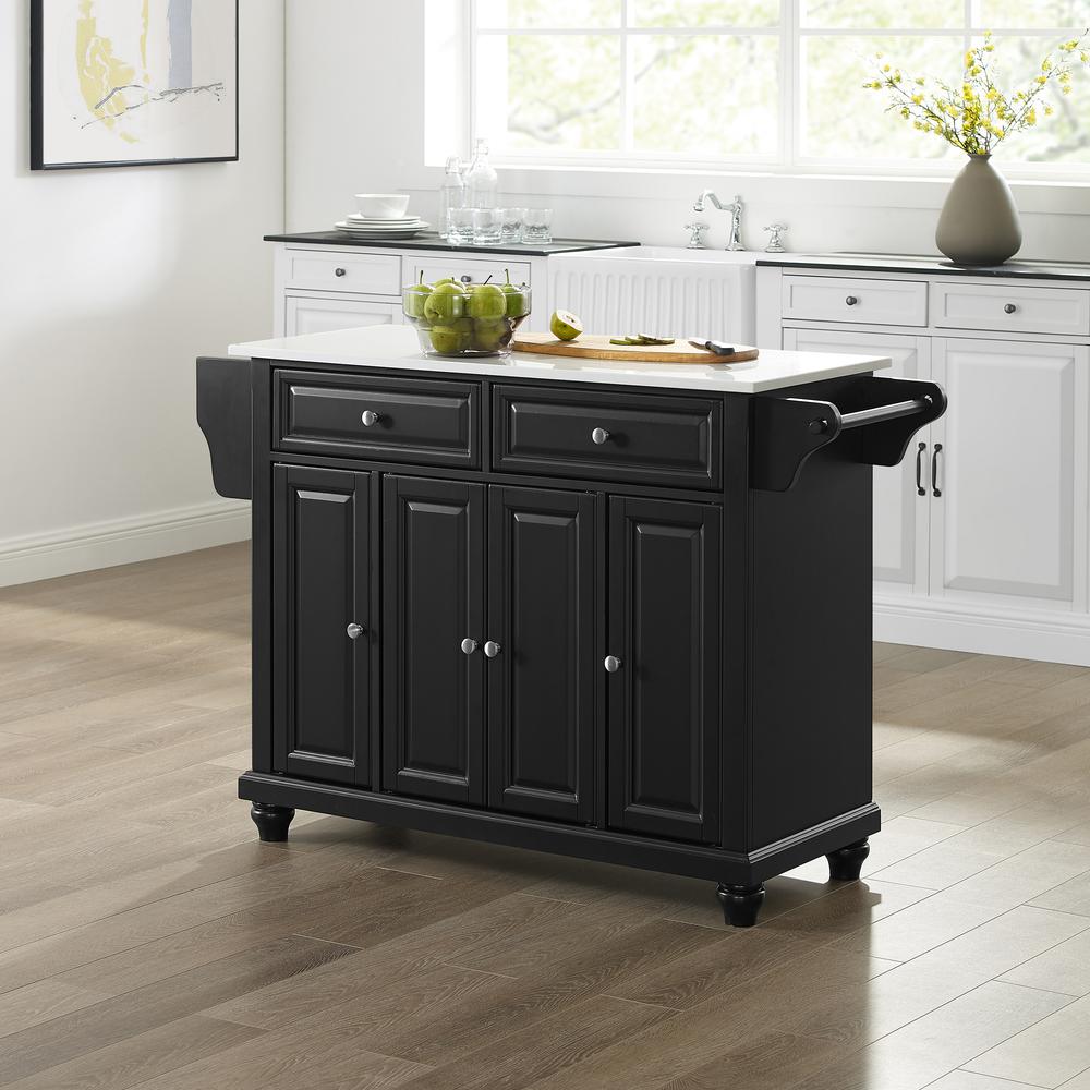 Cambridge Stone Top Full Size Kitchen Island/Cart