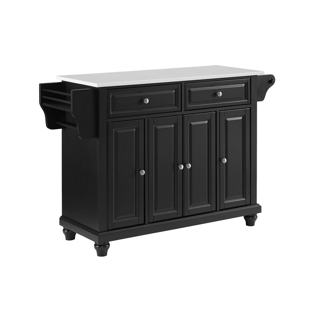 Cambridge Stone Top Full Size Kitchen Island/Cart