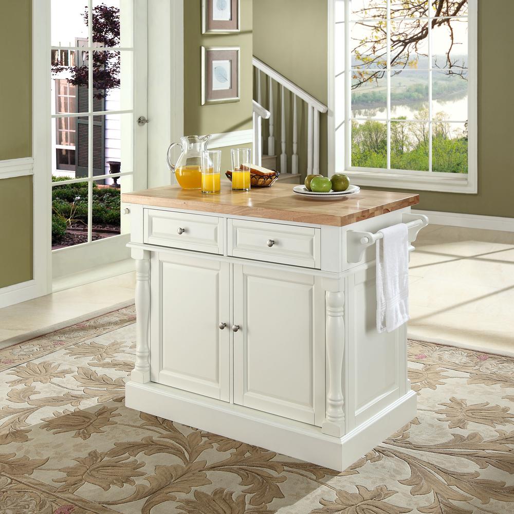 Oxford Butcher Block Kitchen Island