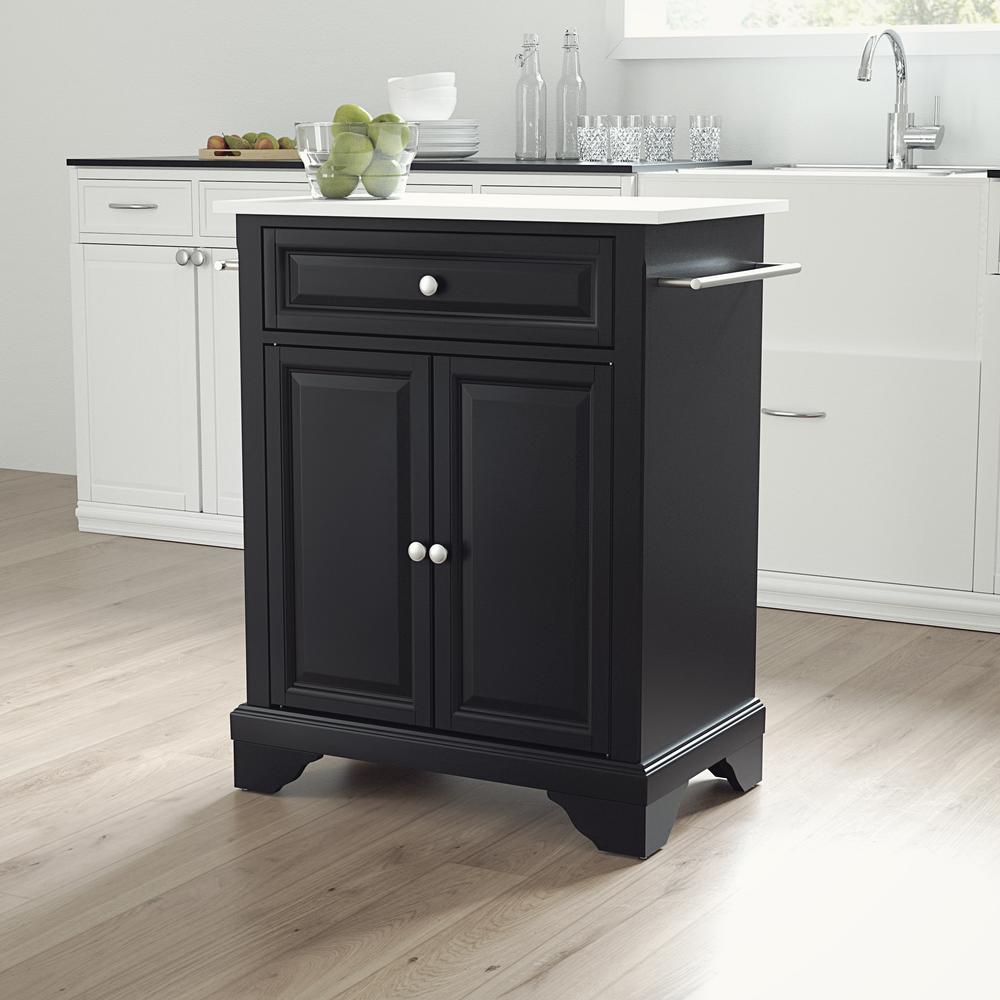 Lafayette Stone Top Portable Kitchen Island/Cart