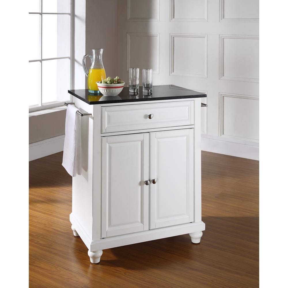 Cambridge Granite Top Portable Kitchen Island/Cart