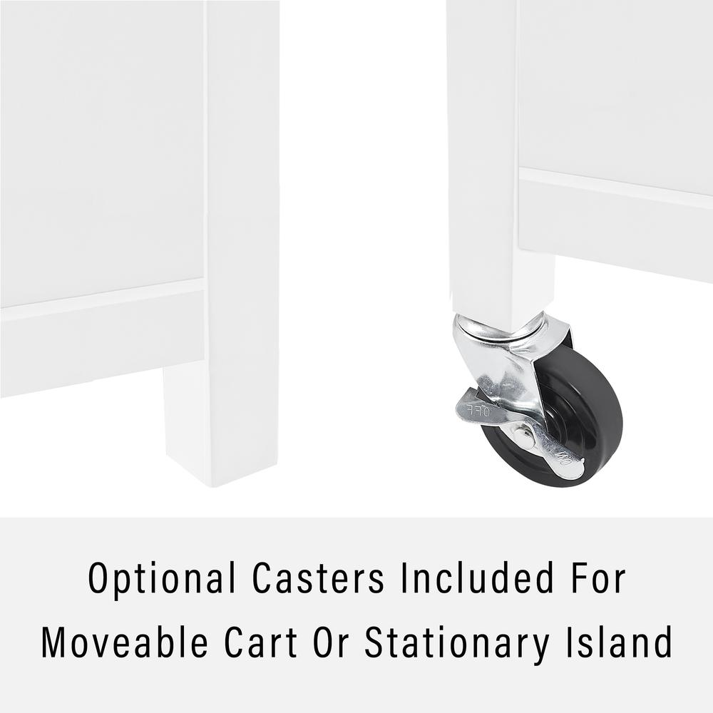 Soren Granite Top Kitchen Island/Cart