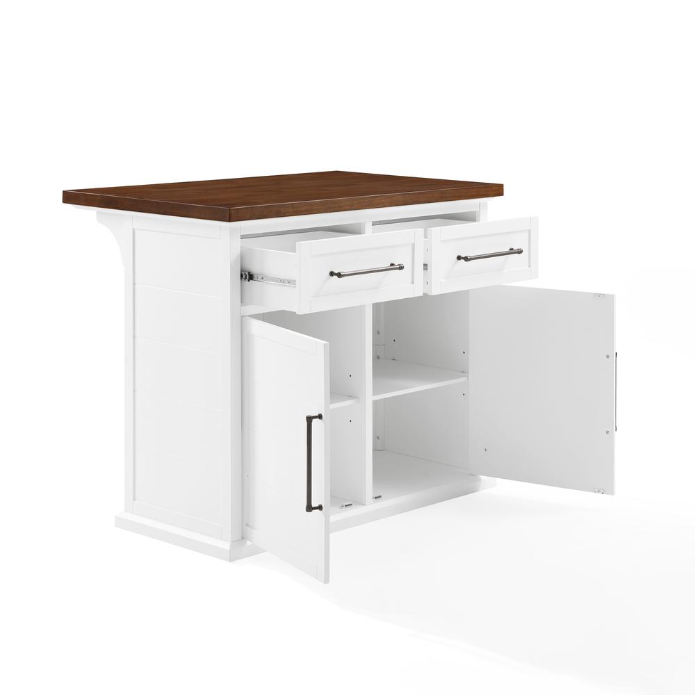 Bartlett Wood Top Kitchen Island