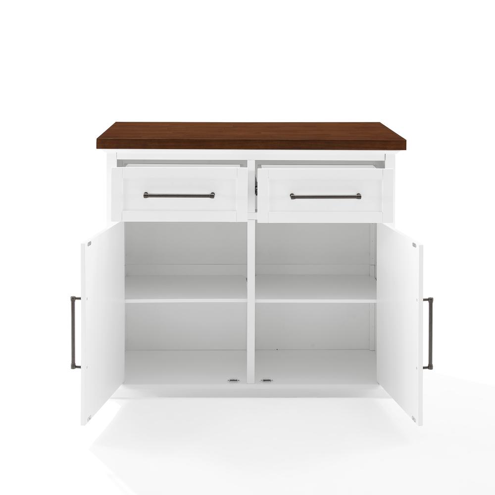 Bartlett Wood Top Kitchen Island