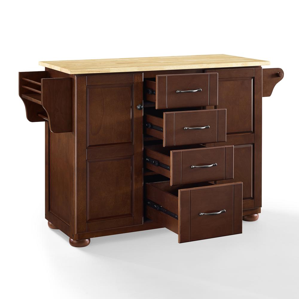 Eleanor Wood Top Kitchen Island