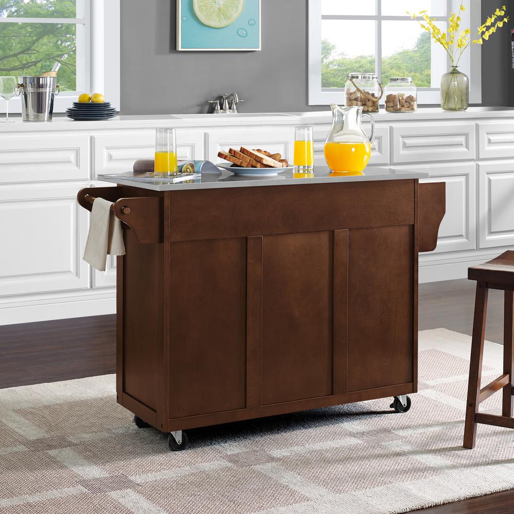 Eleanor Stainless Steel Top Kitchen Cart
