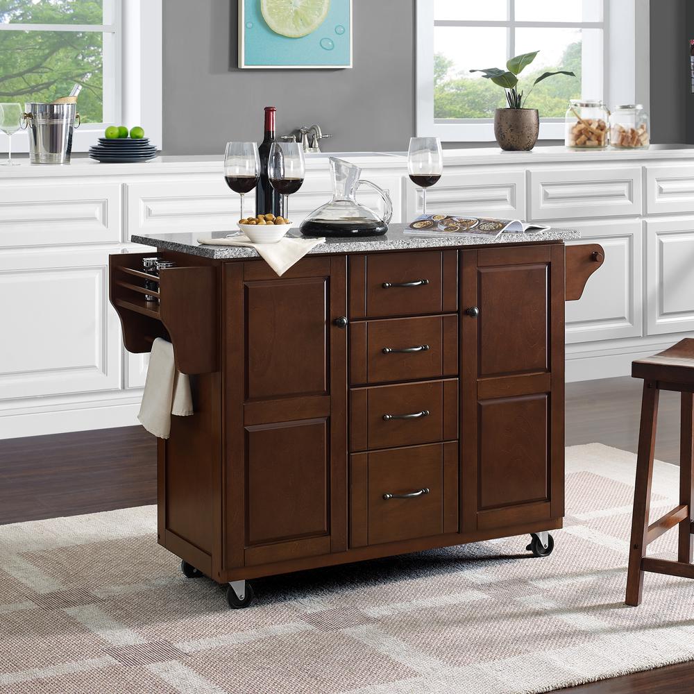 Eleanor Granite Top Kitchen Cart