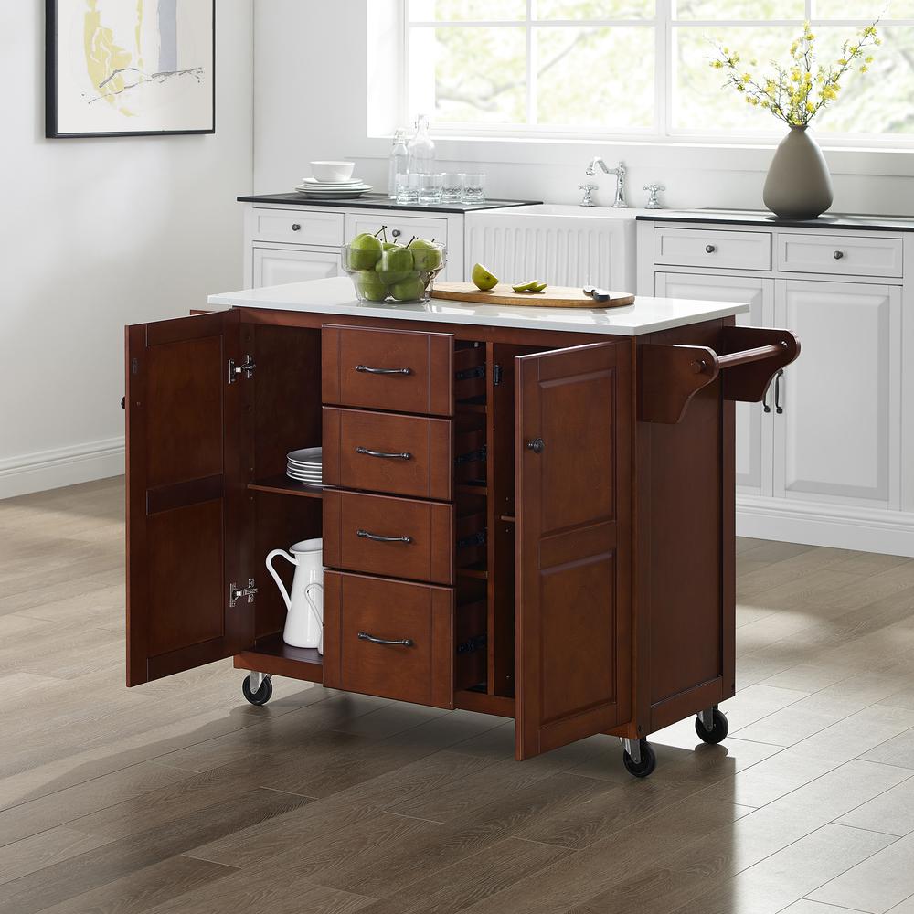 Eleanor Stone Top Kitchen Cart