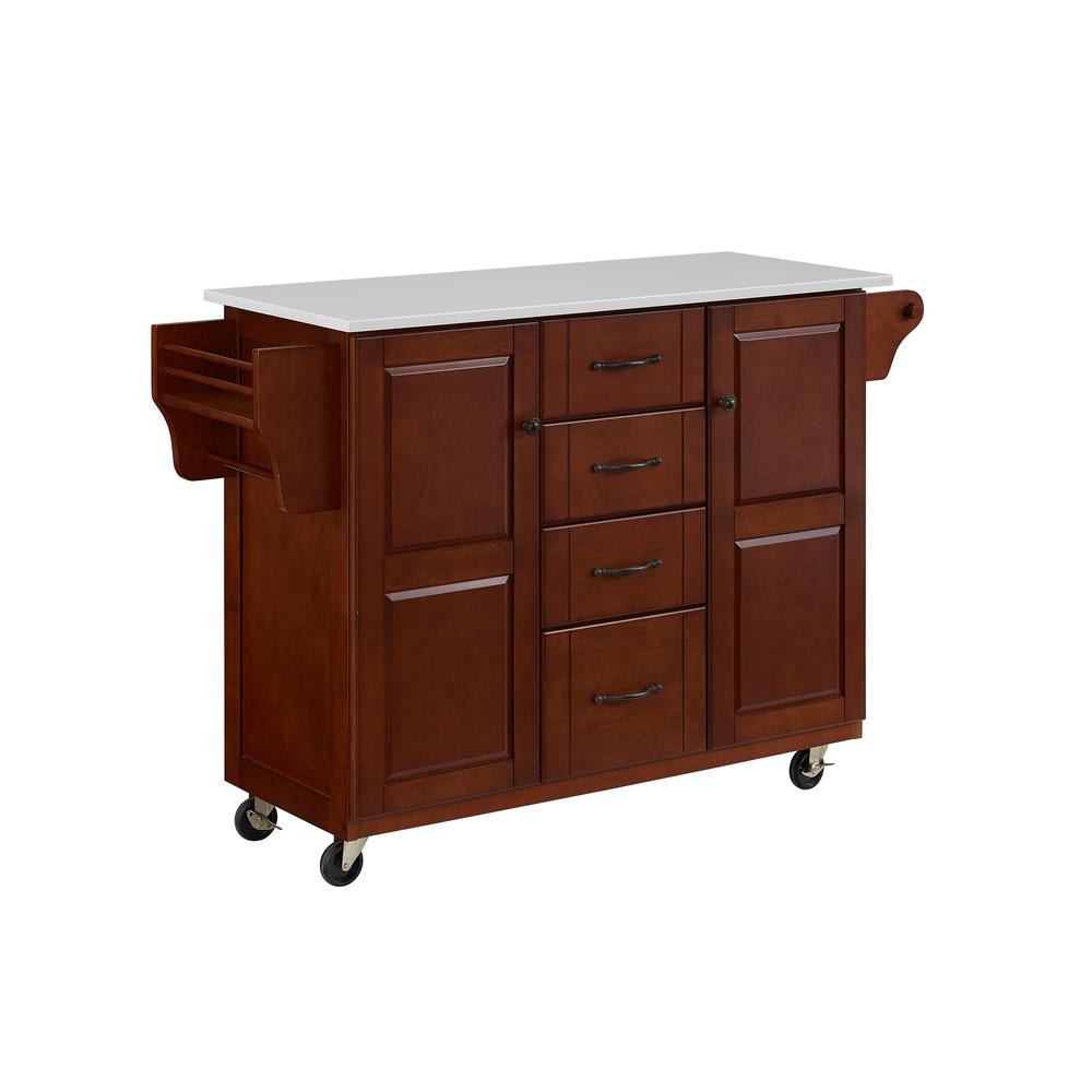 Eleanor Stone Top Kitchen Cart