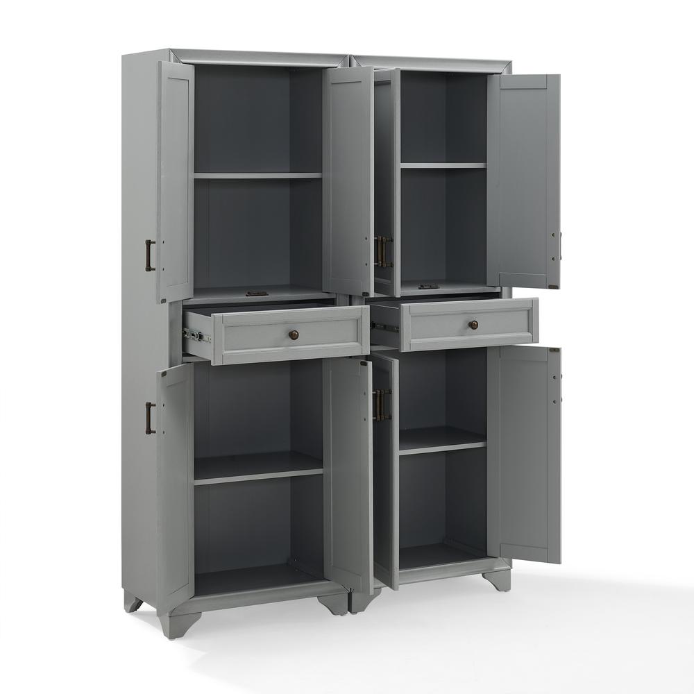 Tara 2-Piece Kitchen Storage Pantry Set