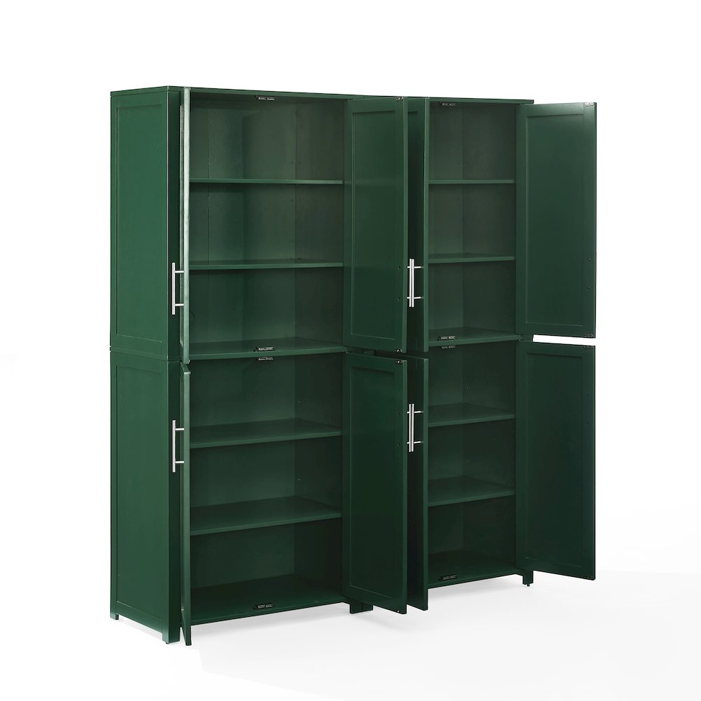 Savannah 2-Piece Kitchen Storage Pantry Set