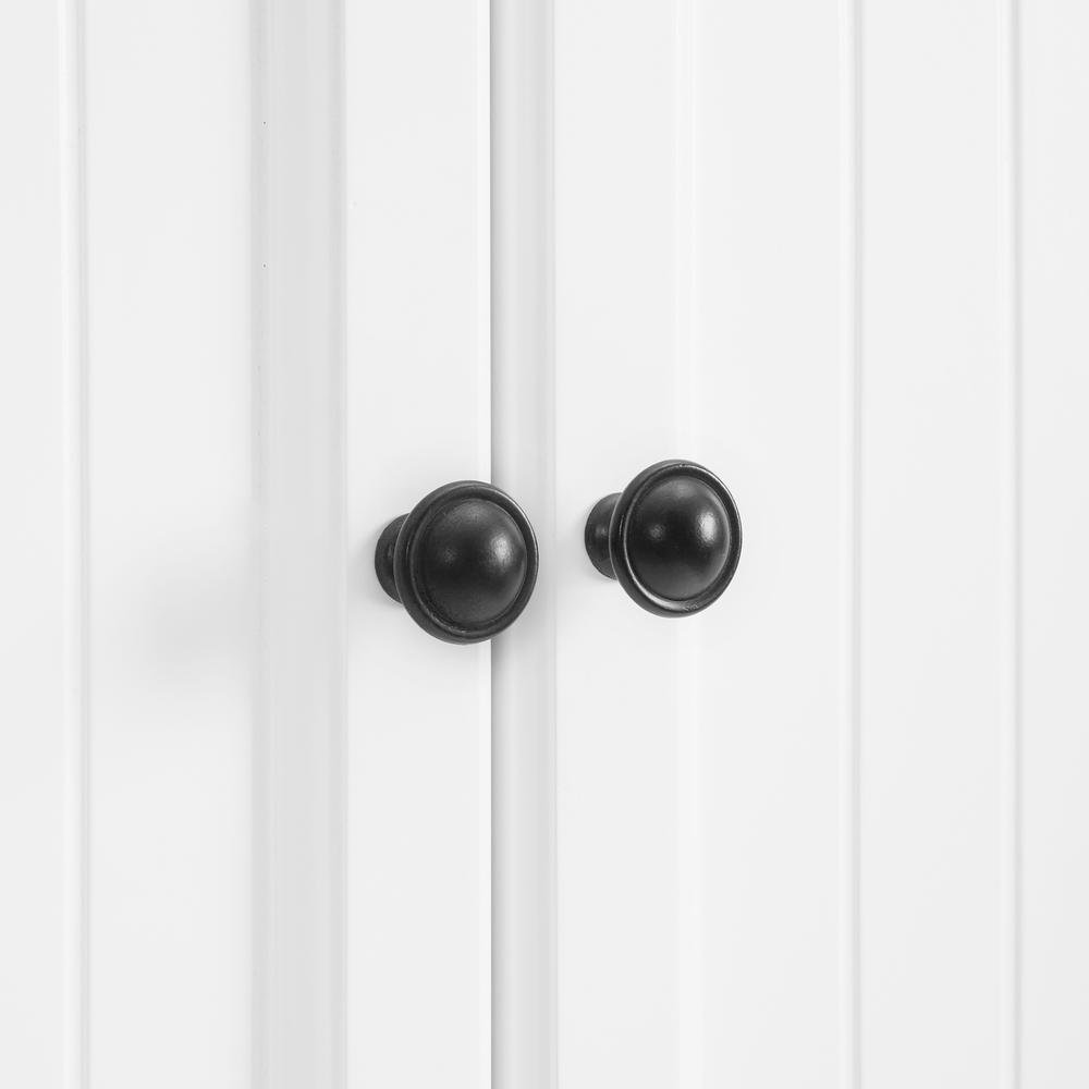 Shoreline Tall Corner Kitchen Storage Pantry