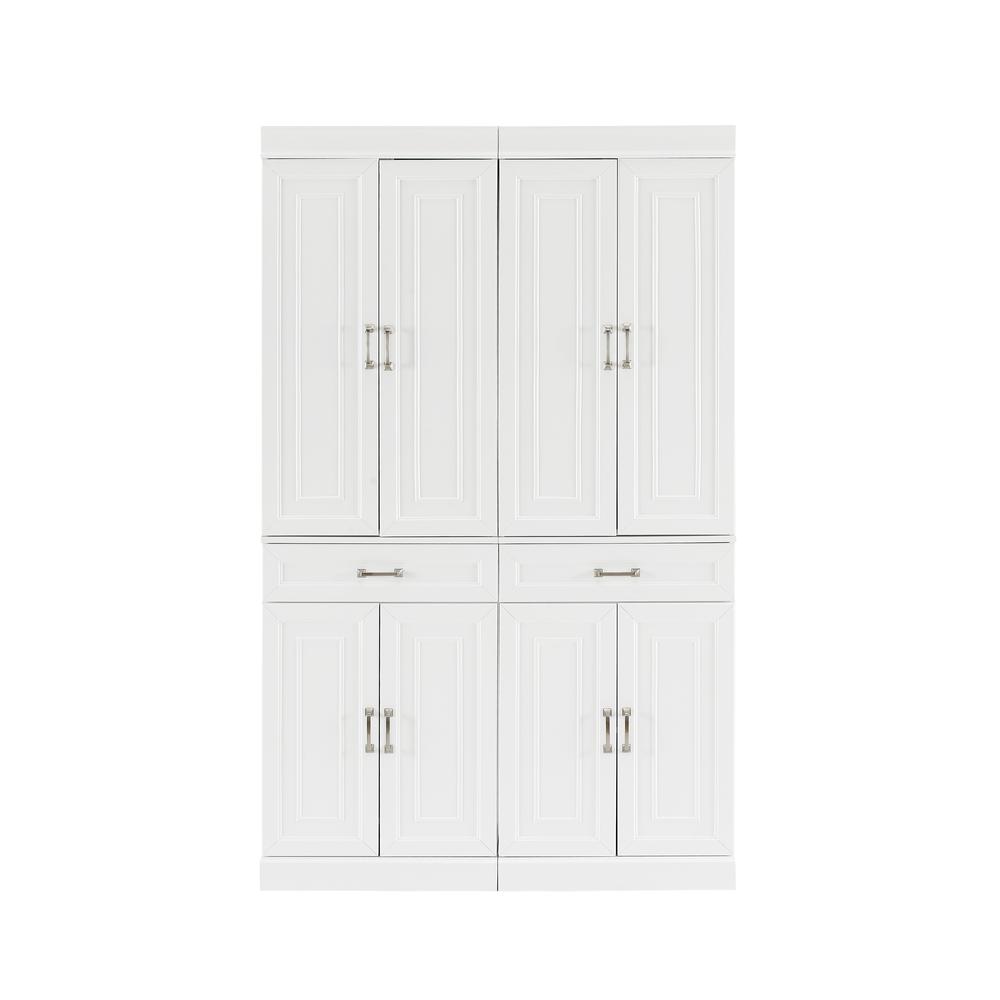 Stanton 2-Piece Kitchen Storage Pantry Cabinet Set